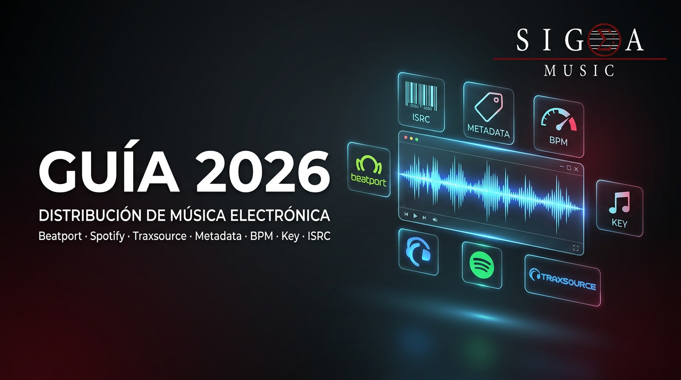 Distribucion de Musica Electronica en 2026: Beatport, Spotify y Mas
